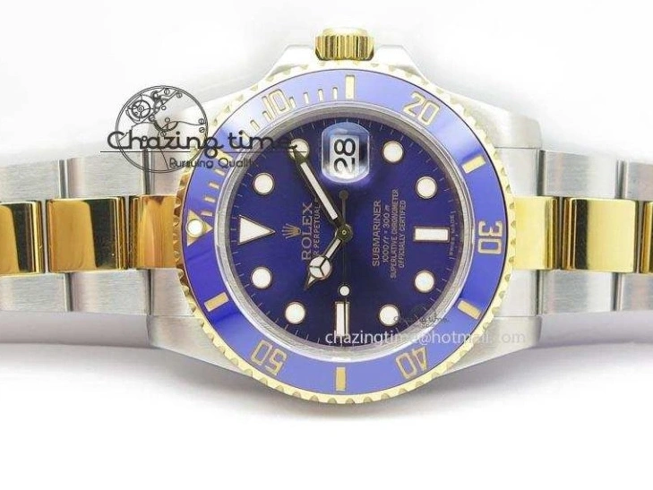 Good Copy Rolex Watches Blue Dial Best Swiss Maker ETA TT Breathable 3938 Submariner BP Edition 1230